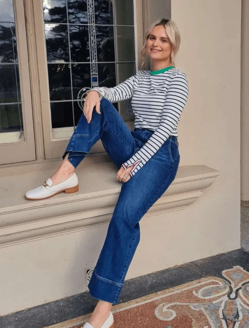 Pants*Zjoosh Wanda Denim Pant Indigo