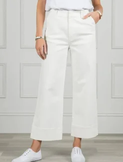 Pants*Zjoosh Wanda Denim Pant White