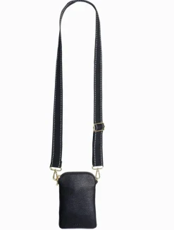 Travel And Cosmetic Bags|Travel & Cosmetic Bags*Zjoosh Wanderer Cross Body Bag Black
