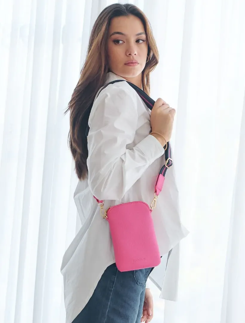 Travel And Cosmetic Bags|Travel & Cosmetic Bags*Zjoosh Wanderer Cross Body Bag Bright Pink BrightPink