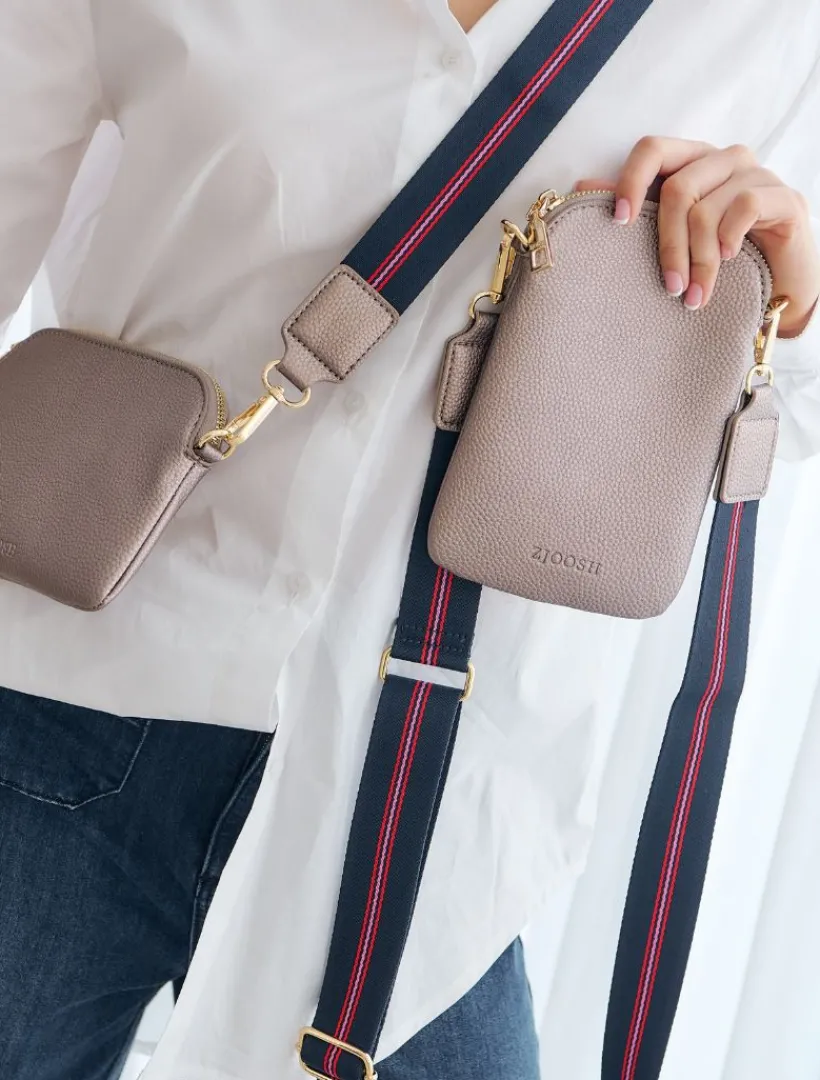 Travel And Cosmetic Bags|Travel & Cosmetic Bags*Zjoosh Wanderer Cross Body Bag Bronze
