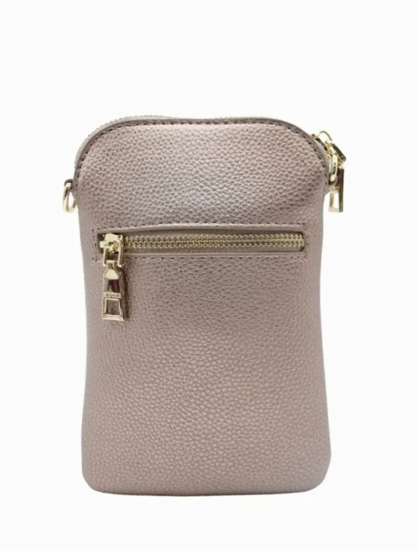 Travel And Cosmetic Bags|Travel & Cosmetic Bags*Zjoosh Wanderer Cross Body Bag Bronze