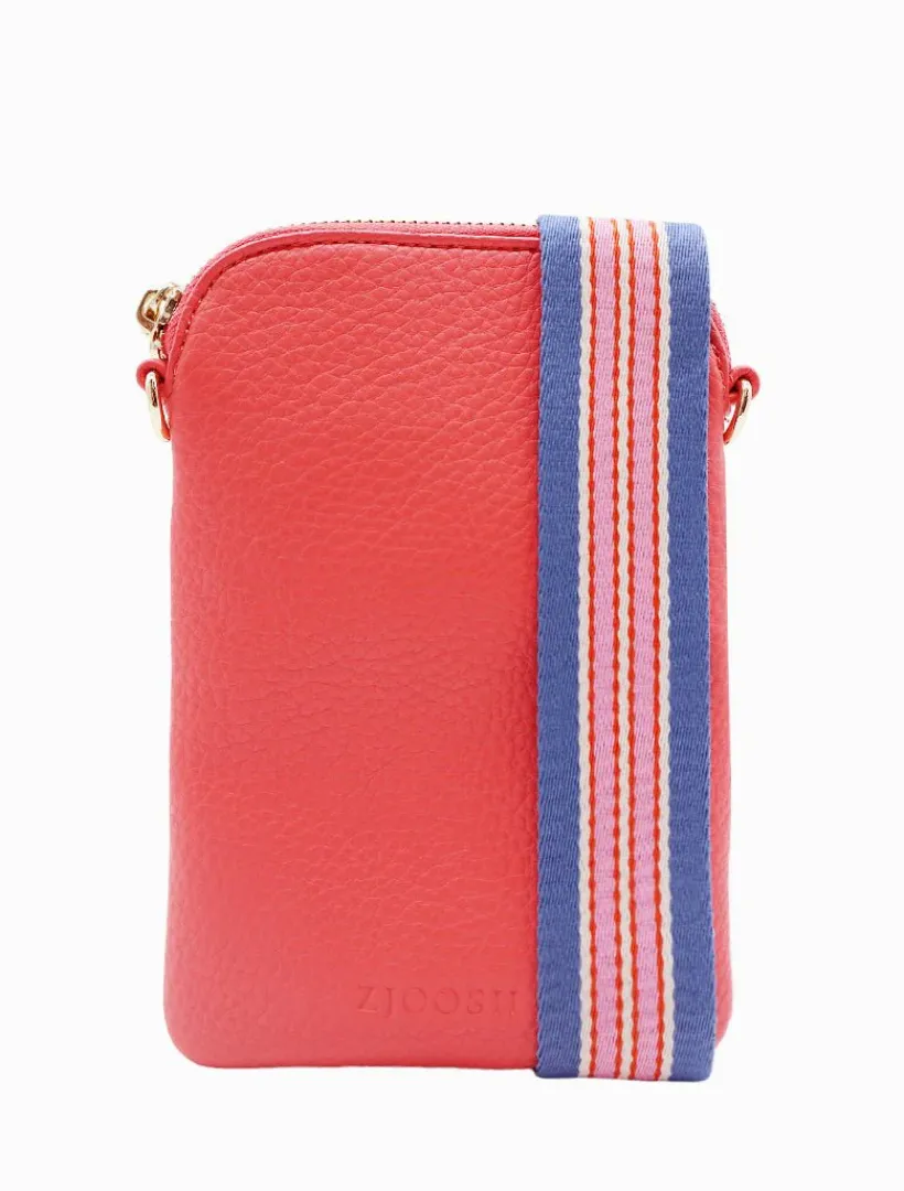 Travel And Cosmetic Bags|Travel & Cosmetic Bags*Zjoosh Wanderer Cross Body Bag Coral