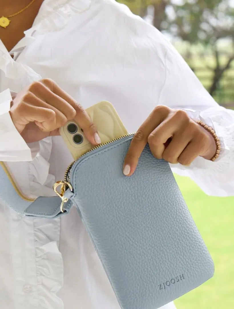 Travel And Cosmetic Bags|Travel & Cosmetic Bags*Zjoosh Wanderer Cross Body Bag Denim