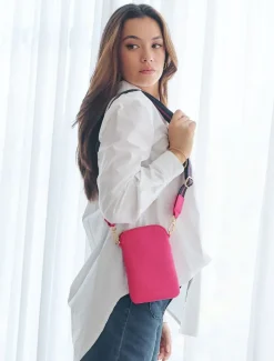 Travel And Cosmetic Bags|Travel & Cosmetic Bags*Zjoosh Wanderer Cross Body Bag Geranium