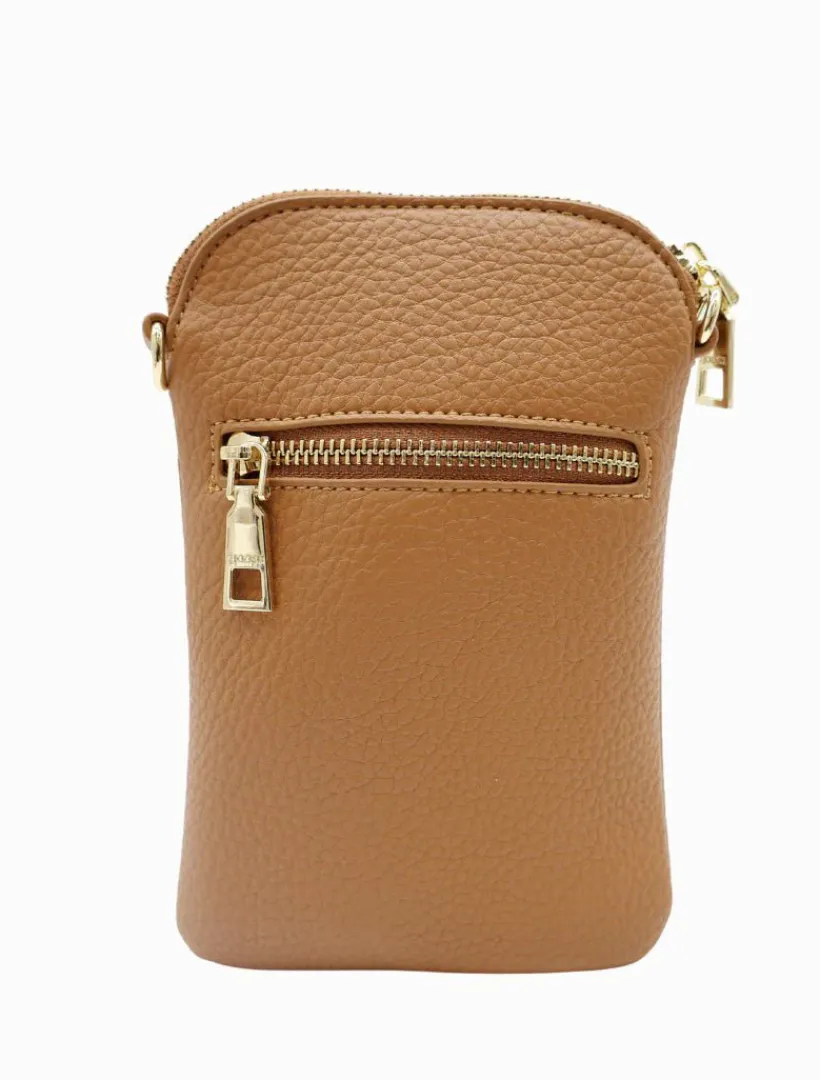 Travel And Cosmetic Bags|Travel & Cosmetic Bags*Zjoosh Wanderer Cross Body Bag Tan