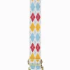 Bag Straps|Bag Straps*Zjoosh Webbing Bag Strap Argyle White