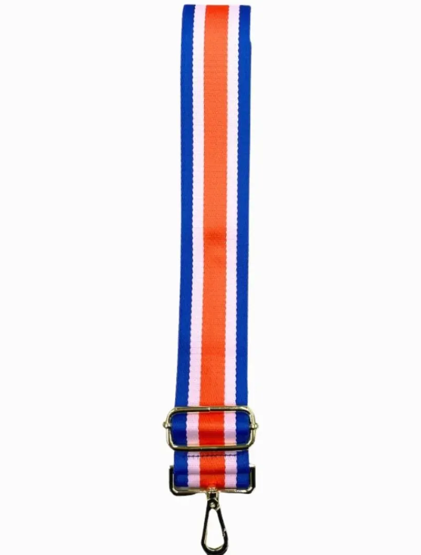 Bag Straps|Bag Straps*Zjoosh Webbing Bag Strap Cobalt Pink Orange