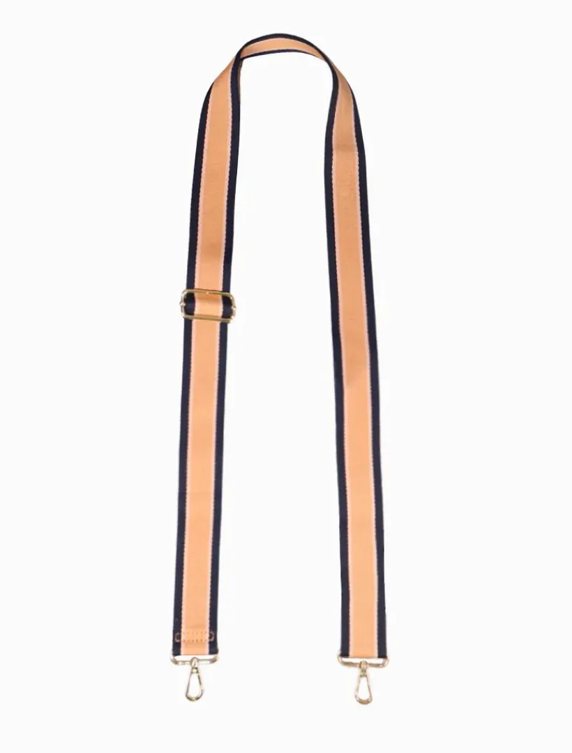 Bag Straps|Bag Straps*Zjoosh Webbing Bag Strap Navy Tan Sand