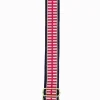 Bag Straps|Bag Straps*Zjoosh Webbing Bag Strap Pink Navy Gold