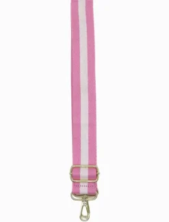 Bag Straps|Bag Straps*Zjoosh Webbing Bag Strap Pink White