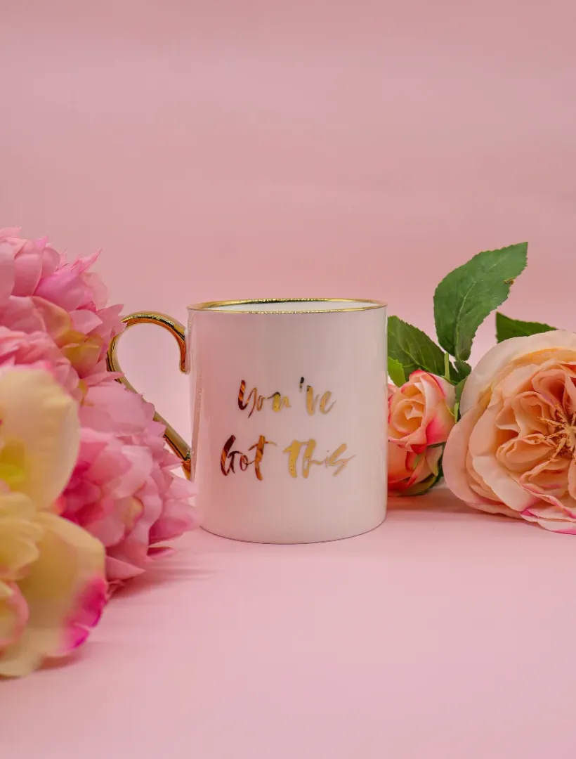 Tea Cups & Mugs*Zjoosh You've Got This Mug White