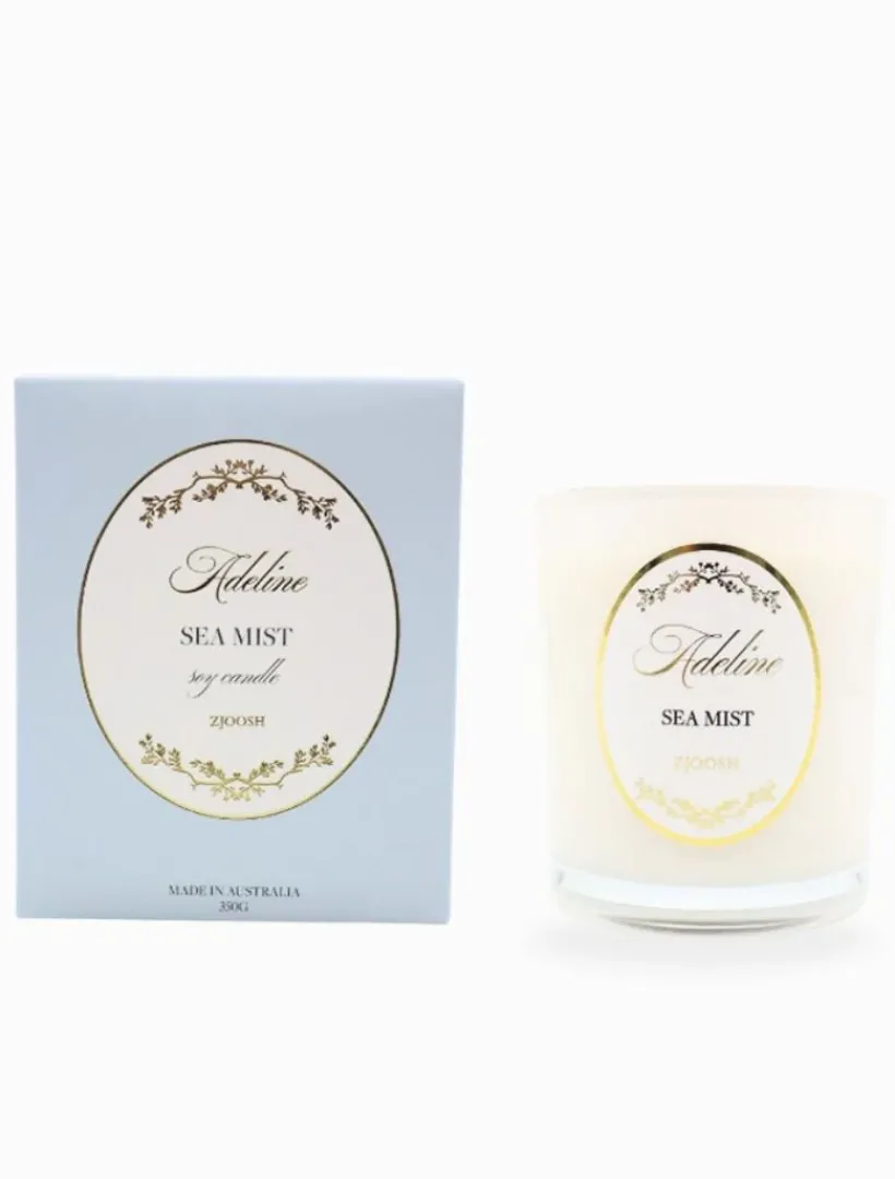 Scented Candles|Zjoosh Candle Collection*Zjoosh Candle Adeline Sea Mist
