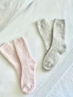 Sleep Accessories|Sleep Accessories*Zjoosh Plush Bed Socks Pink